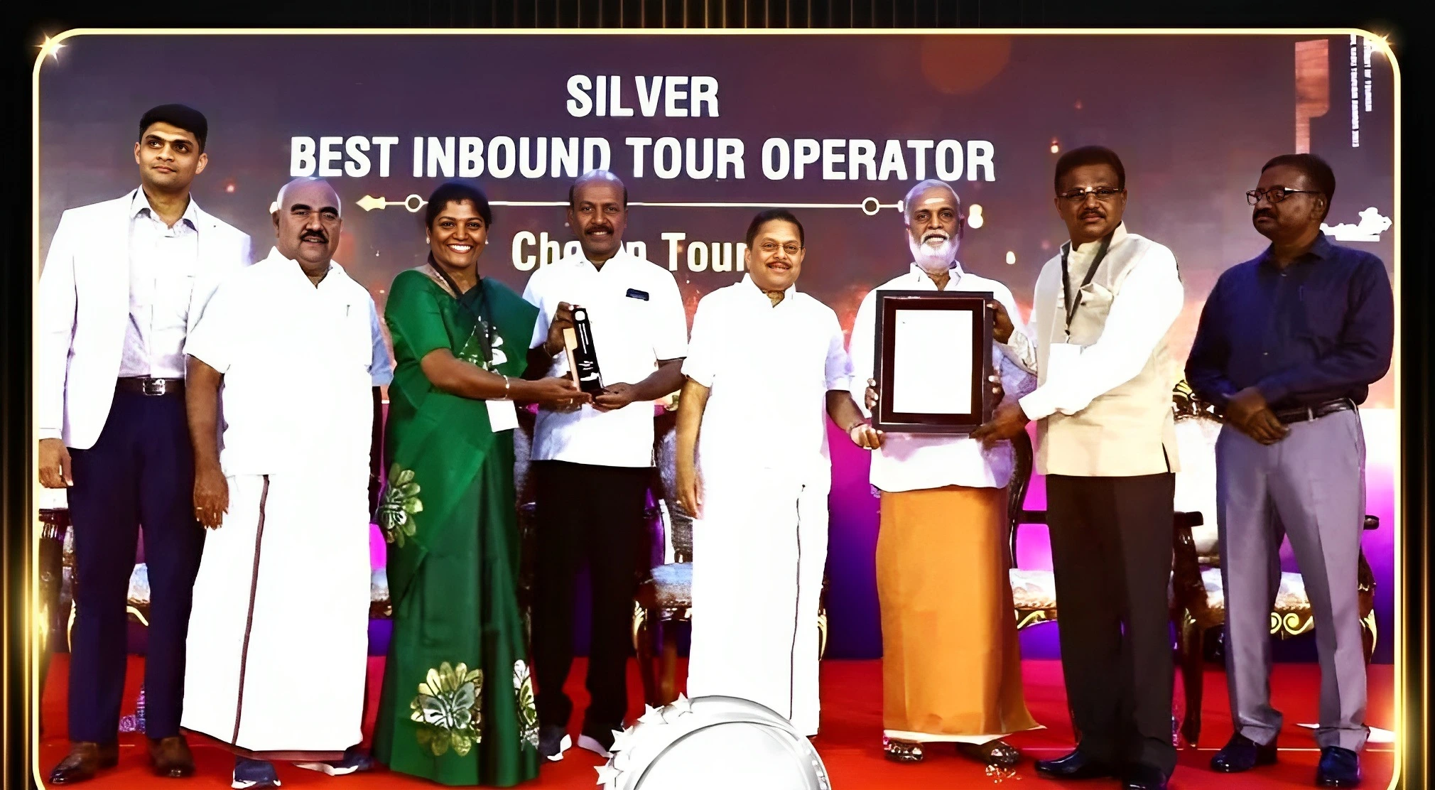 Best Inbound Tour Operator Award & Best Domestic Tour Operator Award