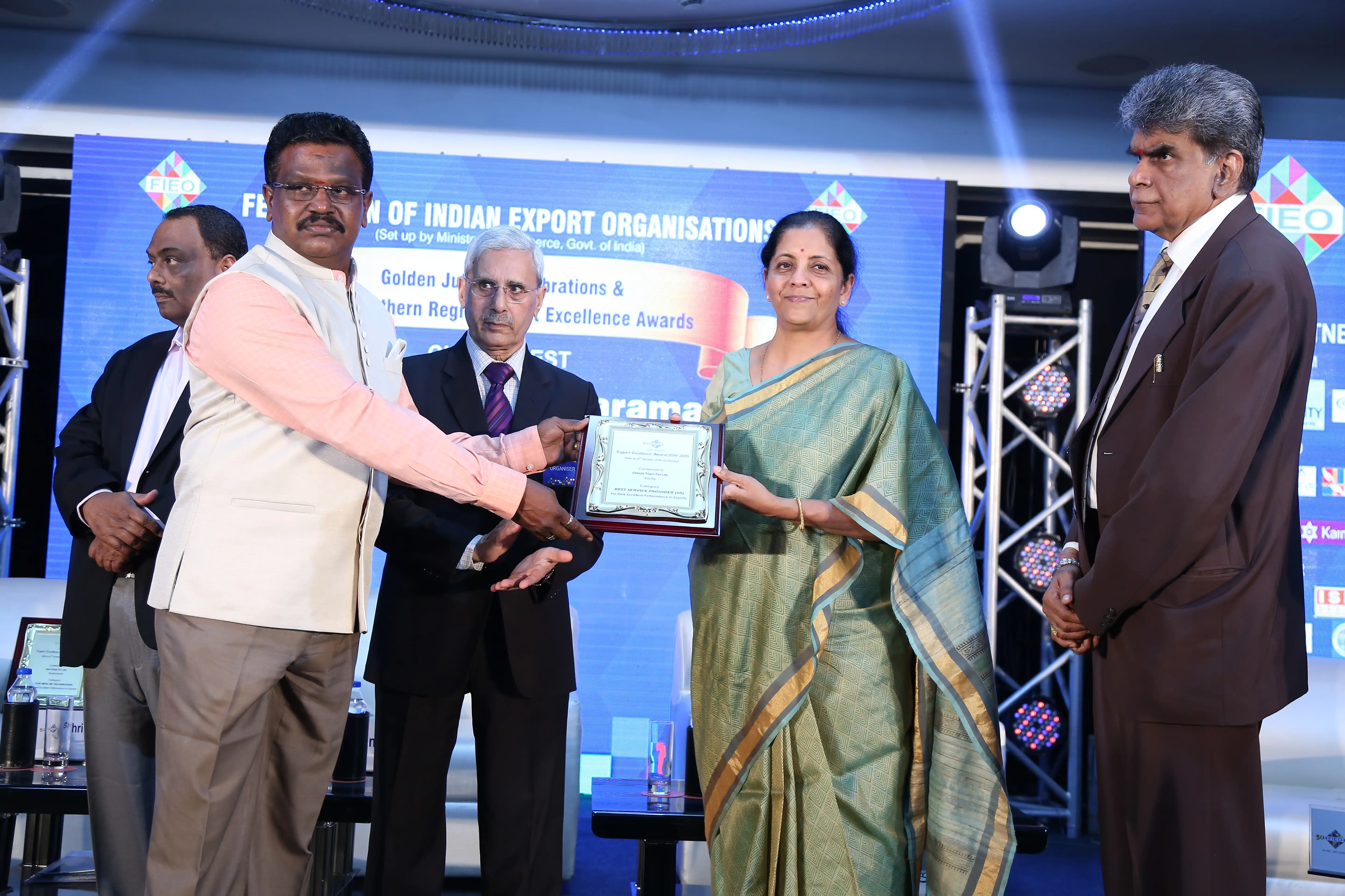 Best Service Provider in Southern Region (Gold) Award